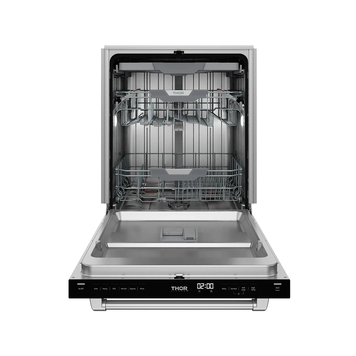 Gordon Ramsay by Thor Kitchen 24-Inch Dishwasher in White with Stainless Steel Trim (DW24X8BAW)