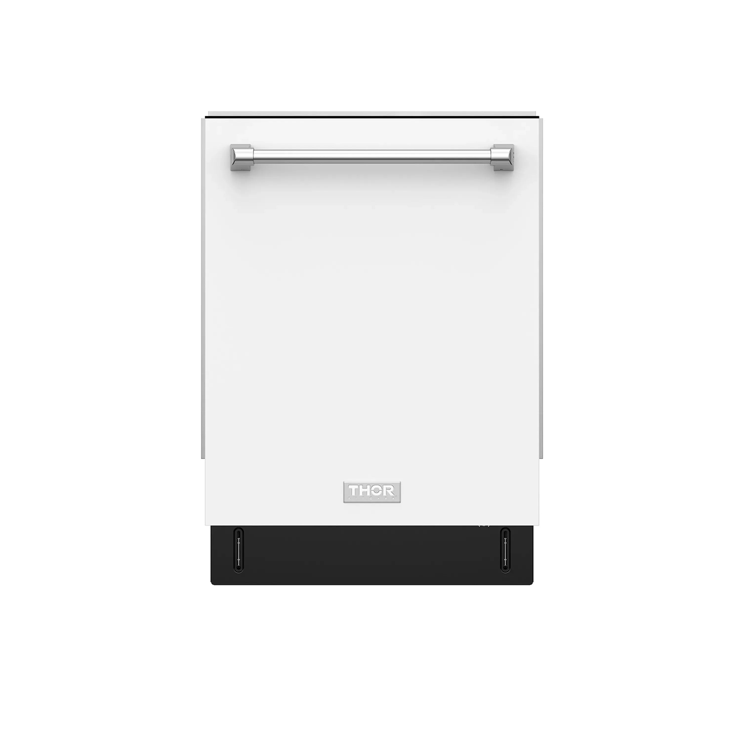 Gordon Ramsay by Thor Kitchen 24-Inch Dishwasher in White with Stainless Steel Trim (DW24X8BAW-SS)