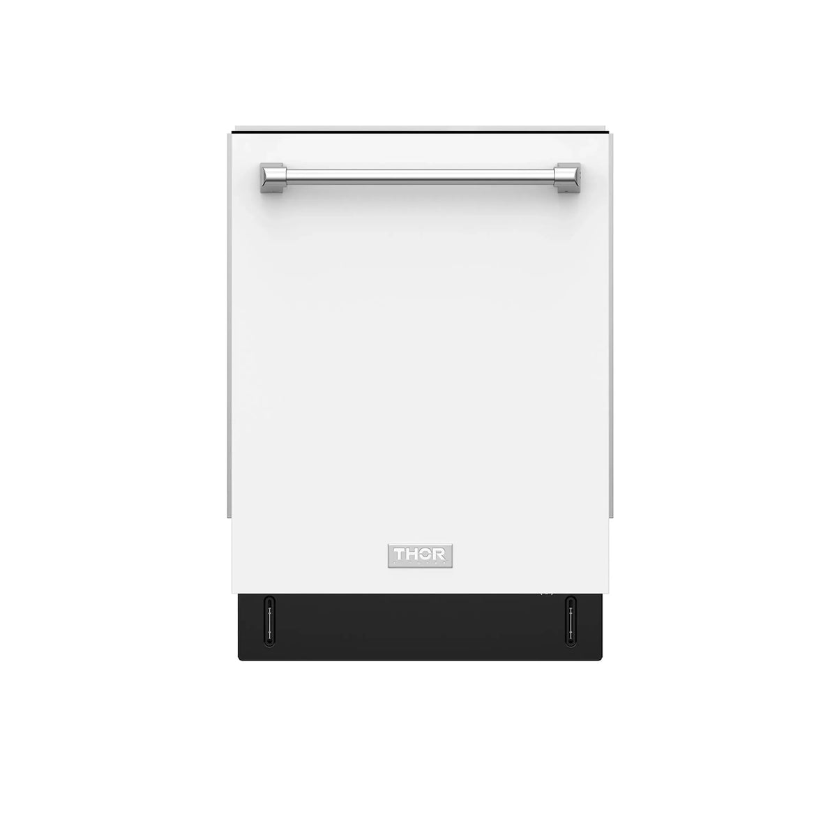 Gordon Ramsay by Thor Kitchen 24-Inch Dishwasher in White with Stainless Steel Trim (DW24X8BAW)
