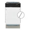 ZLINE Autograph Edition 18-Inch Tallac Series 3rd Rack Top Control Dishwasher in Custom Panel Ready with Matte Black Handle (DWVZ-18-MB)