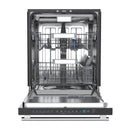 Forno Stella 24-Inch Built-in Dishwasher in Black with Stainless Steel Handle, Tall Tub, Top Touch Control, Quiet 44 dBA, Soil-Sensing Capable, NSF & ENERGY STAR (FDWBI8010-24BLK)
