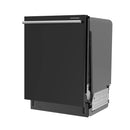 Forno Stella 24-Inch Built-in Dishwasher in Black with Stainless Steel Handle, Tall Tub, Top Touch Control, Quiet 44 dBA, Soil-Sensing Capable, NSF & ENERGY STAR (FDWBI8010-24BLK)