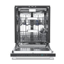 Forno Stella 24-Inch Built-in Dishwasher in White with Stainless Steel Handle, Tall Tub, Top Touch Control, Quiet 44 dBA, Soil-Sensing Capable, NSF & ENERGY STAR (FDWBI8010-24WHT)