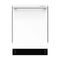 Forno Stella 24-Inch Built-in Dishwasher in White with Stainless Steel Handle, Tall Tub, Top Touch Control, Quiet 44 dBA, Soil-Sensing Capable, NSF & ENERGY STAR (FDWBI8010-24WHT)