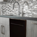 ZLINE 24-Inch Dishwasher in Oil-Rubbed Bronze with Traditional Handle (DW-ORB-H-24)