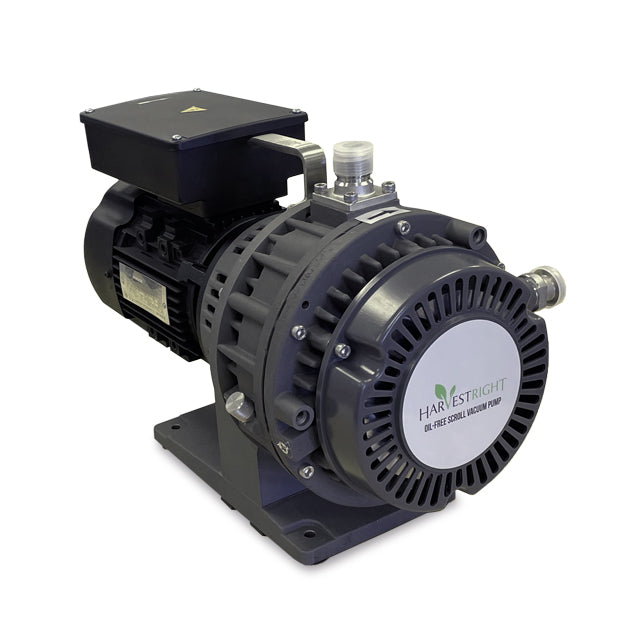 Oil-free vacuum pump for home freeze dryer with HARVEST RIGHT label