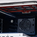 Forno Massimo 30-Inch Freestanding Dual Fuel Range with 4 Burners & 4.32 Cu. Ft. Convection Oven in White with Antique Brass Handle (FFSGS6125-30WHT)