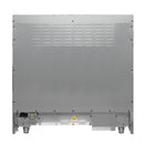 Forno Galiano 5-Piece Appliance Package - 36-Inch Dual Fuel Range, 36-Inch Hood, 36-Inch Refrigerator, 24-Inch Dishwasher, & 30-Inch Microwave Oven in Black with Antique Brass Trim