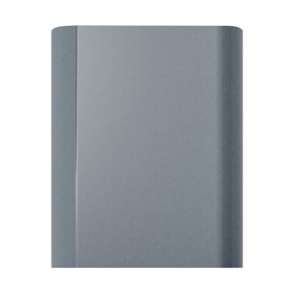 Blue grey 31 1/2 in chimney extension with rectangular vent cap