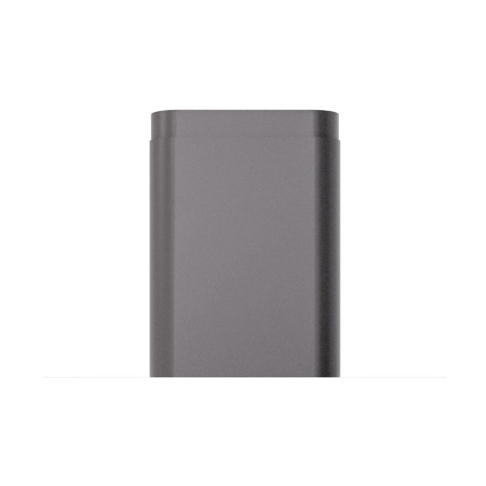 ILVE matte graphite chimney extension tube, 31 1/2-inch, for range hood