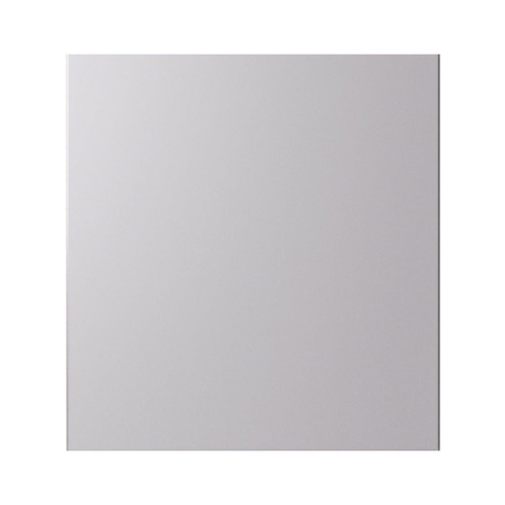 Stainless steel chimney extension panel, square flat metal cover