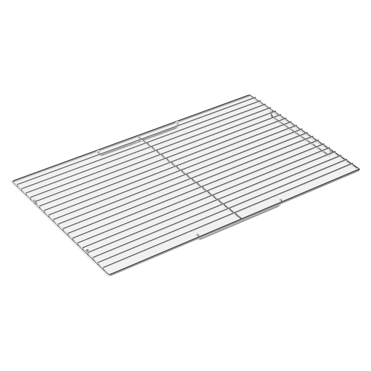 ILVE stainless steel wire rack for oven tray, rectangular grid with side supports