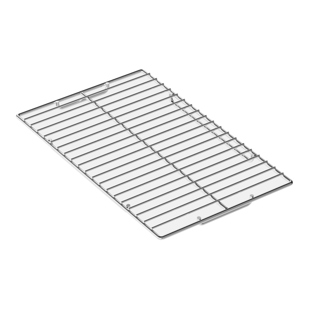 ILVE stainless steel wire rack with rectangular frame and parallel bars for mini oven tray