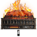 TURBRO Eternal Flame EF23-LG Electric Fireplace Logs (707-98-151A-BK)