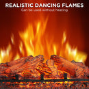 TURBRO Eternal Flame EF23-LG Electric Fireplace Logs (707-98-151A-BK)