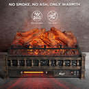 TURBRO Eternal Flame EF23-LG Electric Fireplace Logs (707-98-151A-BK)