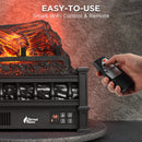 TURBRO Eternal Flame EF23-PB Electric Fireplace Logs (707-98-150A)