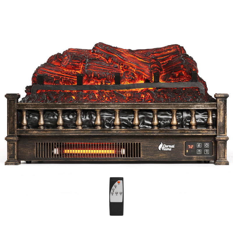 TURBRO Eternal Flame EF23-PB Electric Fireplace Logs (707-98-150A)