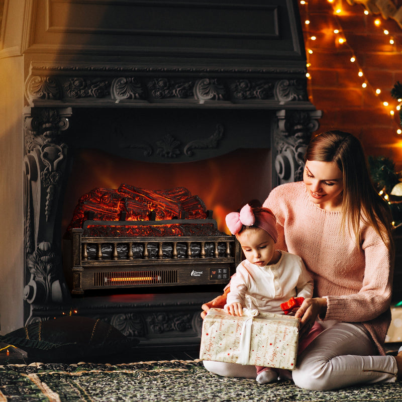 TURBRO Eternal Flame EF23-PB Electric Fireplace Logs (707-98-150A)