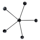 Parrot Uncle Ellie 5-Light Elegant Industrial Dimmable Chandelier