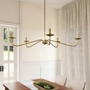 Parrot Uncle Ellie 5-Light Elegant Industrial Dimmable Chandelier