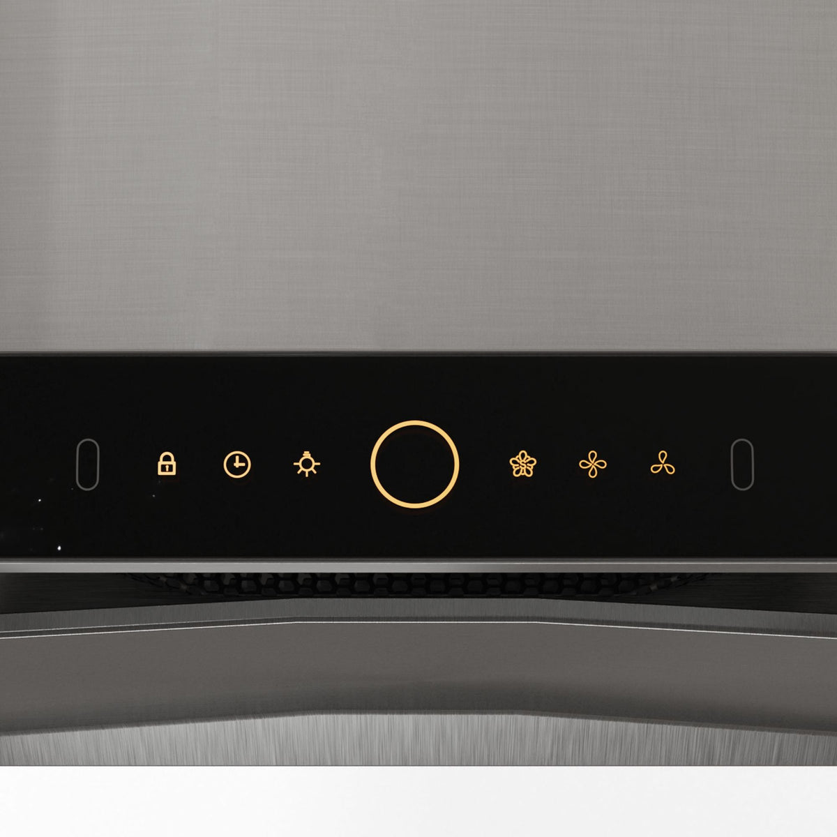 Fotile 30-Inch Perimeter Vent Wall-Mount Range Hood with 1200 Max Equivalent CFM DC Motor and Capture Shield in Stainless Steel (EMG7508)