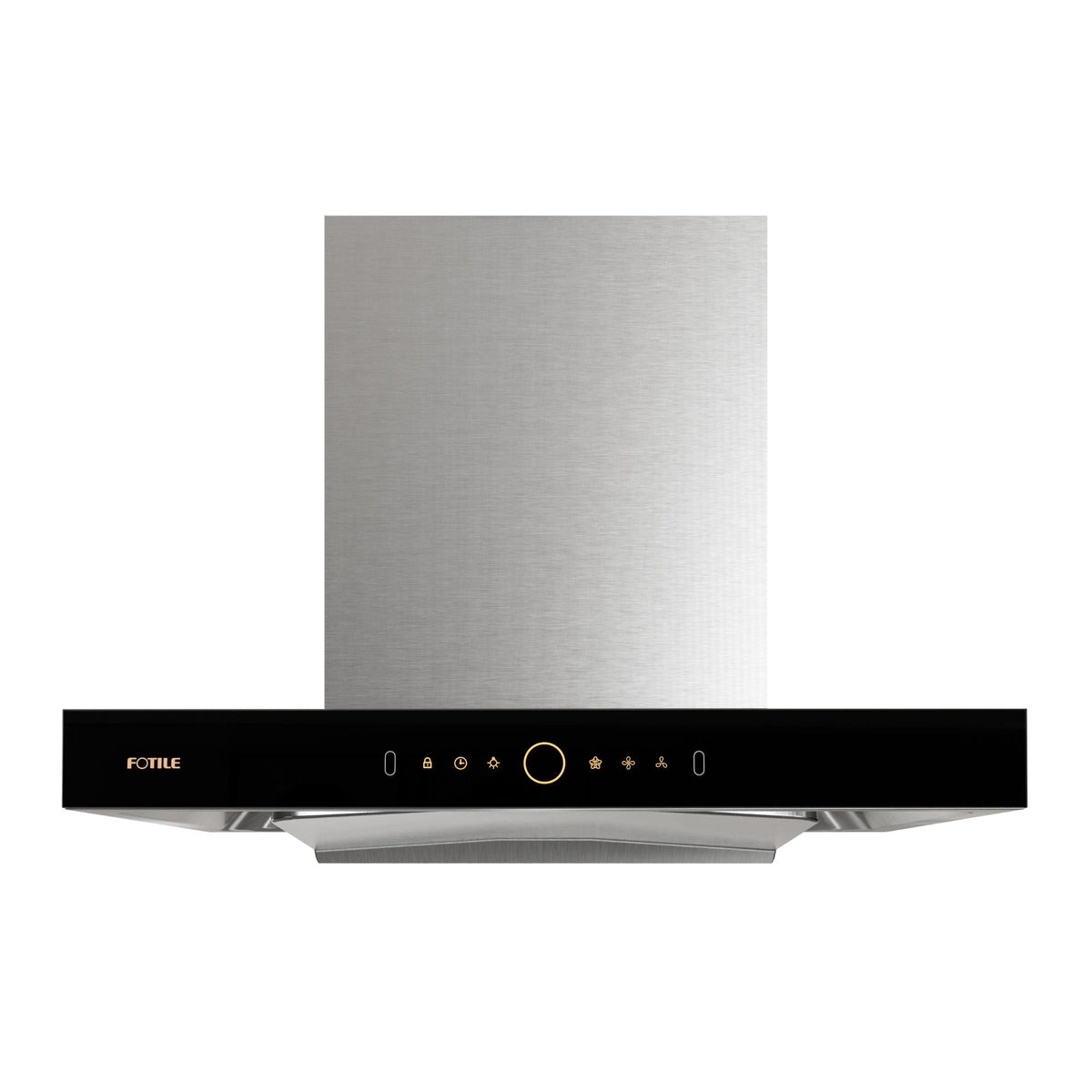 Fotile 30-Inch Perimeter Vent Wall-Mount Range Hood with 1200 Max Equivalent CFM DC Motor and Capture Shield in Stainless Steel (EMG7508)