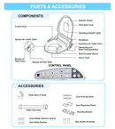 Empava Electric Bidet Seats for Elongated Toilets (EMPV-EB990)
