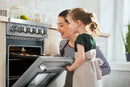 Cosmo 4-Piece Appliance Package - 30-Inch Gas Range, Island Range Hood, Dishwasher and Refrigerator in Stainless Steel (COS-4PKG-103
