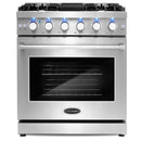 Cosmo 3 - Piece Appliance Package - 30-Inch Gas Range, 30-Inch Under Cabinet Range Hood and 24-Inch Dishwasher (COS-3PKG-012)