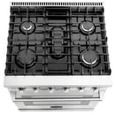 Cosmo 4-Piece Appliance Package - 30-Inch Gas Range, Wall Mount Range Hood, Dishwasher and Refrigerator in Stainless Steel (COS-4PKG-236)