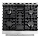 Cosmo 4-Piece Appliance Package - 30-Inch Gas Range, Under Cabinet Range Hood, Dishwasher and Refrigerator in Stainless Steel (COS-4PKG-232)