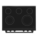 Cosmo 36-Inch Electric Range in Matte Black (COS-ERC365KBD-BK)