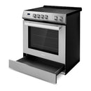 Cosmo 30-Inch High End Style Electric Range with 4 Burners and 5.0 Cu Ft. Convection Oven in Stainless Steel (COS-ERD304K)