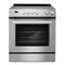 Cosmo 30-Inch High End Style Electric Range with 4 Burners and 5.0 Cu Ft. Convection Oven in Stainless Steel (COS-ERD304K)