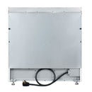 Forno Paolo 36-Inch Freestanding Electric Range with 5.44 Cu.Ft True Convection Oven in White with Antique Brass Handle (FFSEL6011-36WHT)