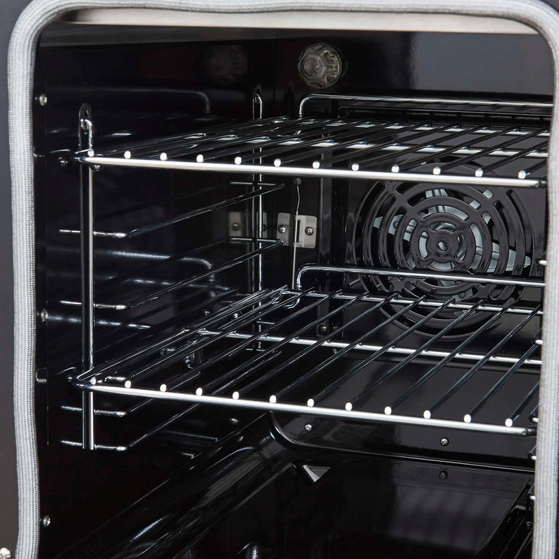 Forno Paolo 48-Inch Freestanding Electric Range with 6.7 Cu.Ft True Convection Oven in Stainless Steel (FFSEL6011-48)