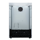 Forno Loiano 24-Inch Freestanding Electric Range in White with Antique Brass Trim (FFSEL6069-24WHT)