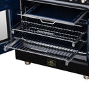 Convection oven wire rack and baking tray in black FORNO electric range