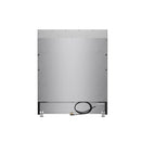 Forno 5-Piece Appliance Package - 30-Inch Electric Range, Wall Mount Range Hood, 36-Inch Refrigerator, Dishwasher, and 30-Inch Microwave Drawer in Black with Antique Brass Handle