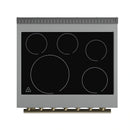 Forno Paolo 30-Inch Freestanding Electric Range in White (FFSEL6011-30WHT)