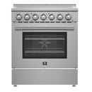 Forno Paolo 30-Inch Freestanding Electric Range in Stainless Steel (FFSEL6011-30)