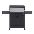Monument Eminence Fortified Propane Gas Grill in Black Powder Coated with 4 Burners (E425)