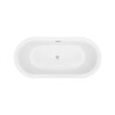 Empava 59-Inch Freestanding Soaking Bathtub (EMPV-59FT1505)