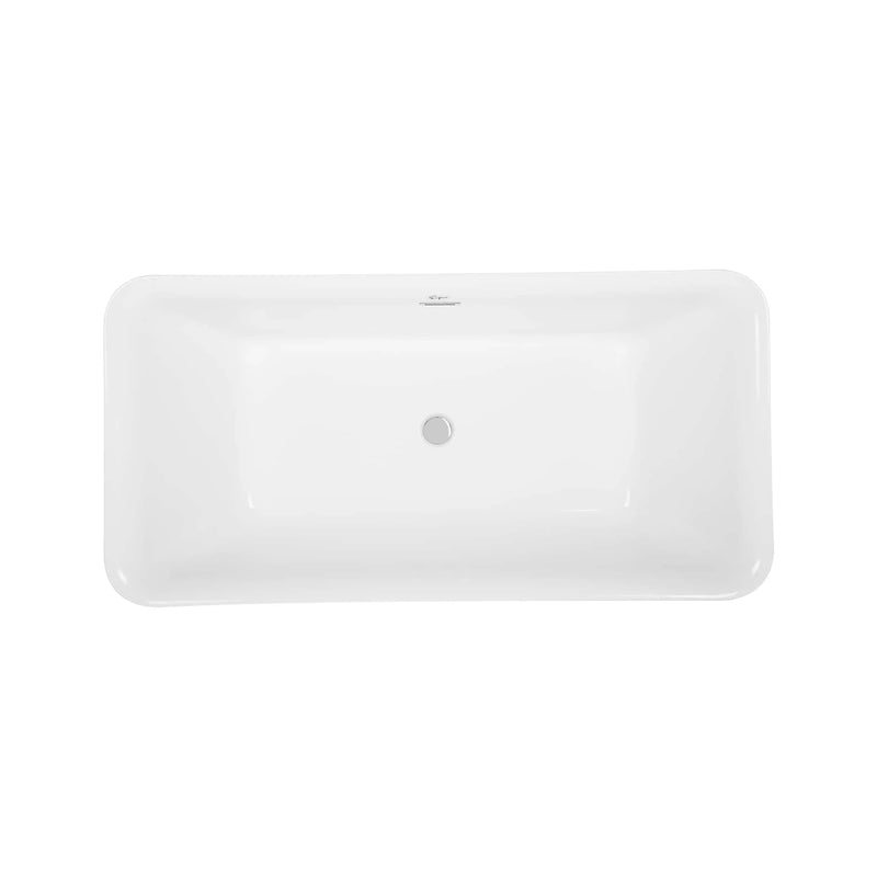 Empava 59-Inch Freestanding Soaking Bathtub (EMPV-59FT1511)