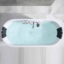 Empava 67-Inch Whirlpool Acrylic Freestanding Bathtub (EMPV-67AIS01)
