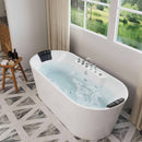 Empava 67-Inch Whirlpool Acrylic Freestanding Bathtub (EMPV-67AIS01)