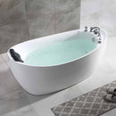 Empava 67-Inch Whirlpool Freestanding Acrylic Bathtub (EMPV-67AIS02)