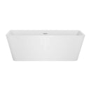 Empava 67-Inch Freestanding Soaking Tub with Center Drain (EMPV-67FT1516)