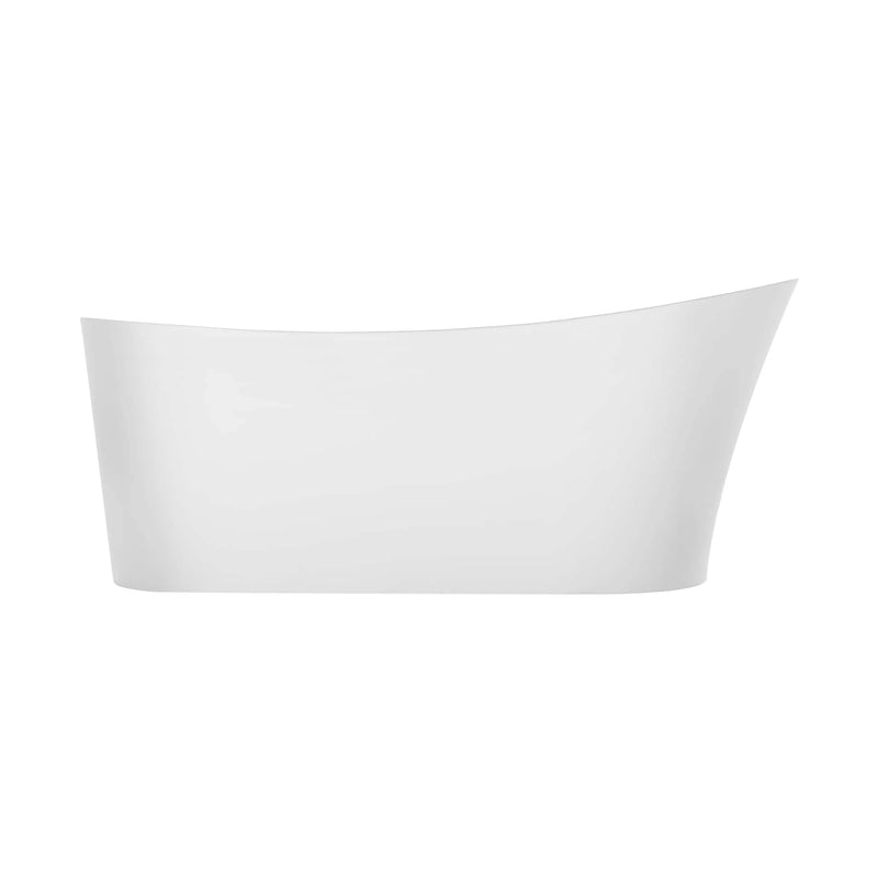 Empava 67-Inch Freestanding Soaking Tub with Left Drain (EMPV-67FT1528)